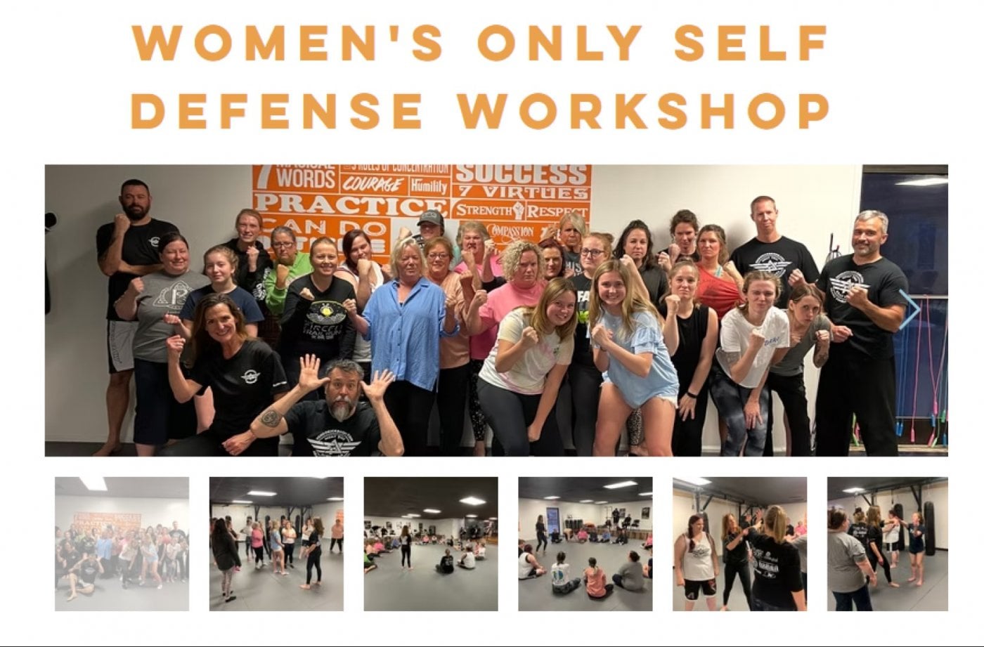 Women’s Only Self Defense Workshops