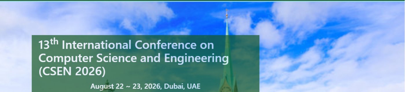 13th International Conference on Computer Science and Engineering (CSEN ...