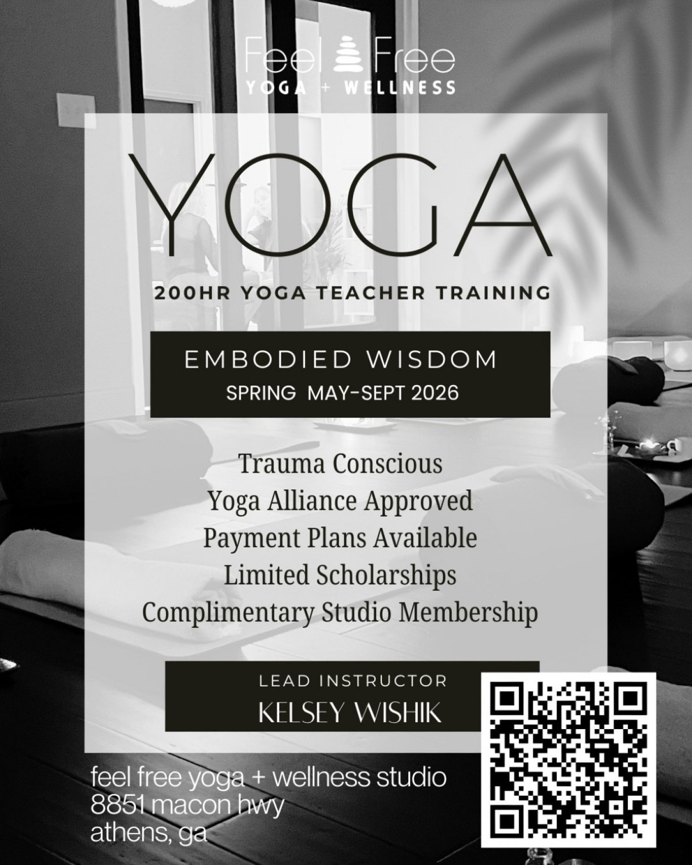 Yoga Teacher Training 200hr Embodied Wisdom