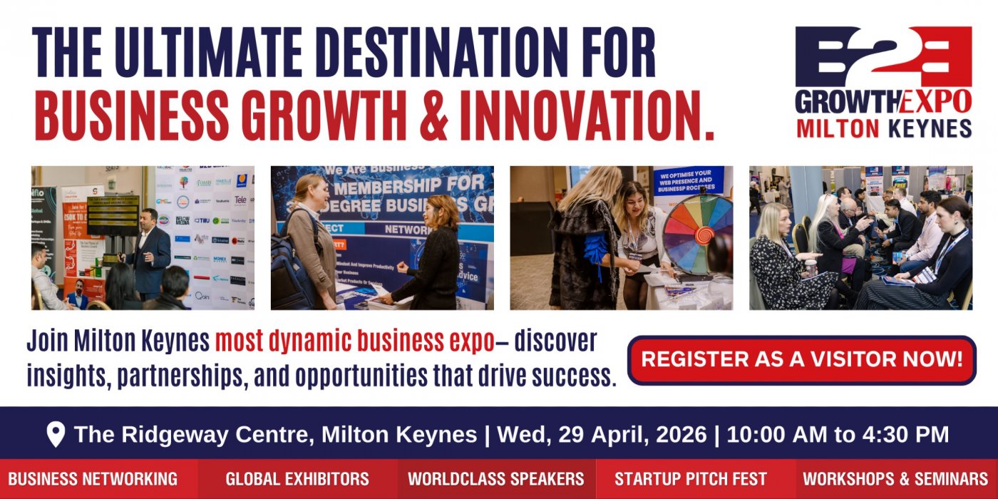 Milton Keynes B2B Growth Expo 2026 | Book Your Visitor Ticket At B2B Show