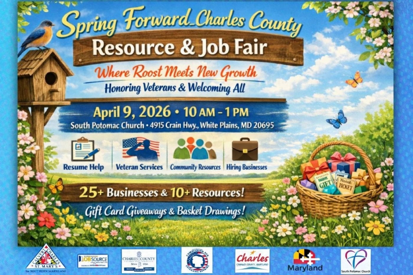 Spring Forward — Charles County Job &amp; Resource Fair