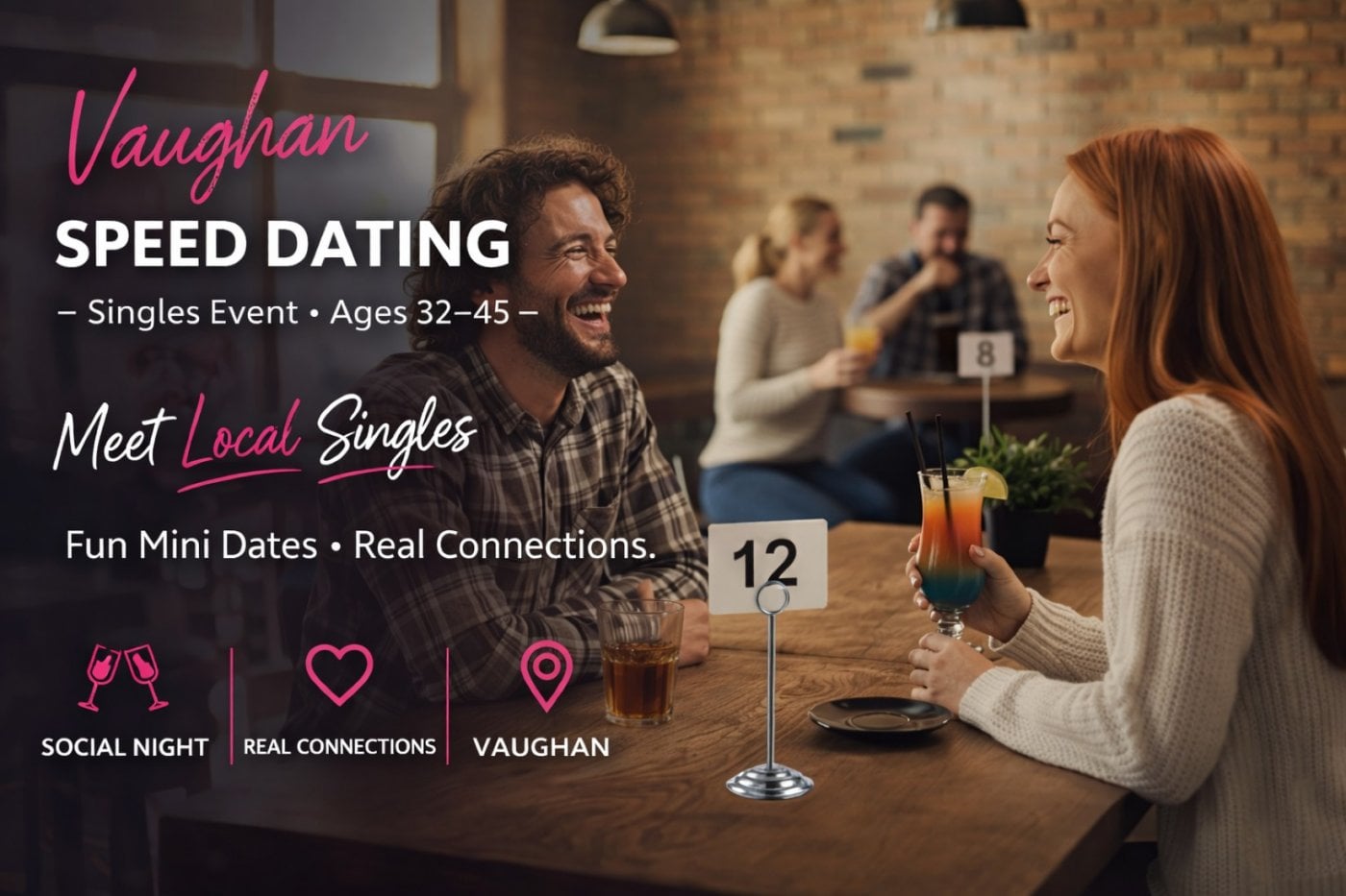 Vaughan Speed Dating (Ages 32-45)