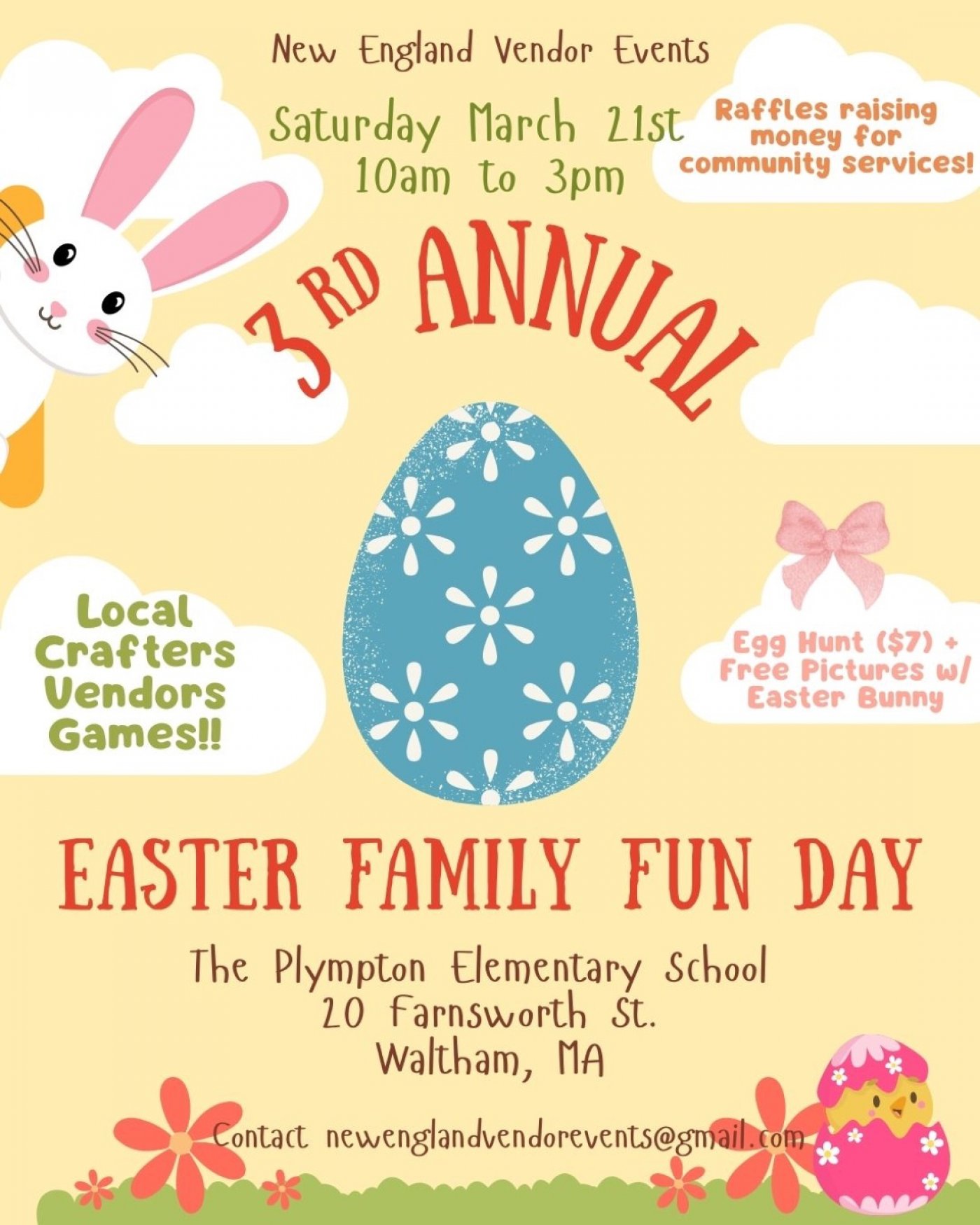 3rd Annual Easter Family Fun Day — Waltham