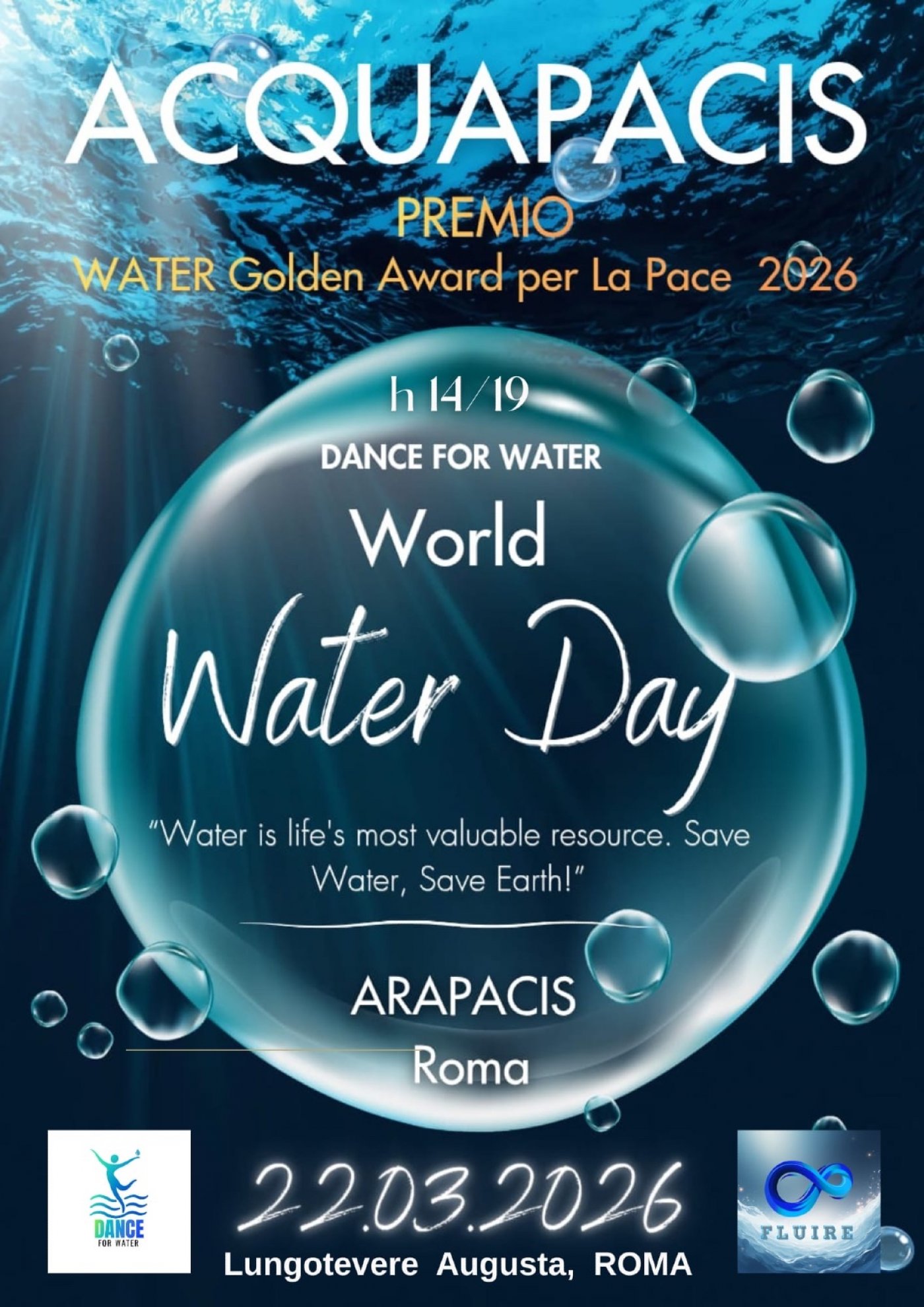 ACQUAPACIS - Giornata Internazionale dell'Acqua ROMA 2026