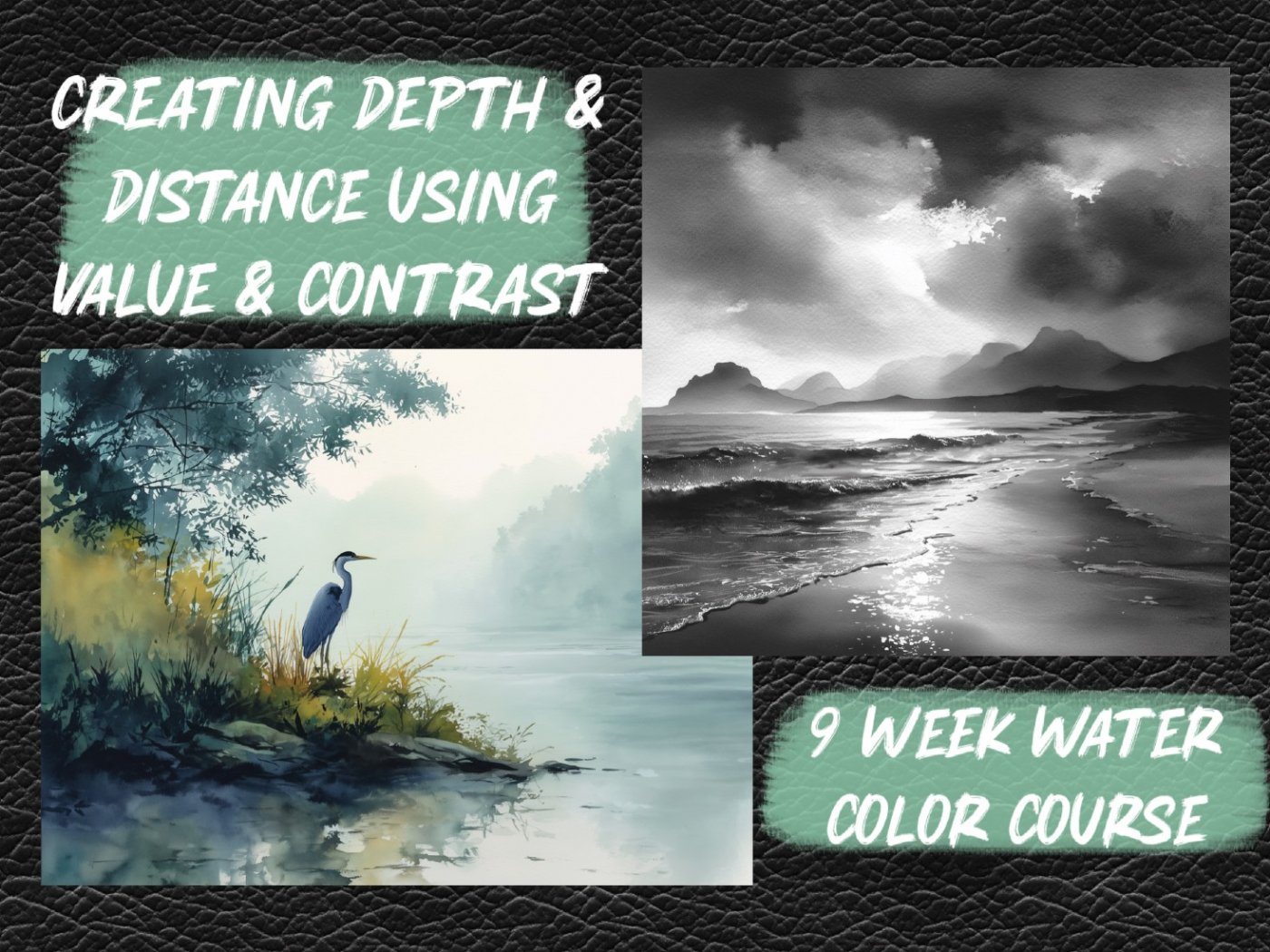 9-Week Expanding the Basics Watercolor Course: Creating Depth ...