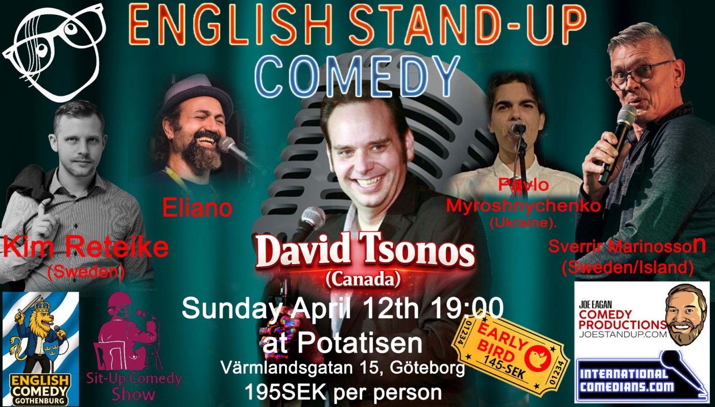 English Stand-up April 12th
