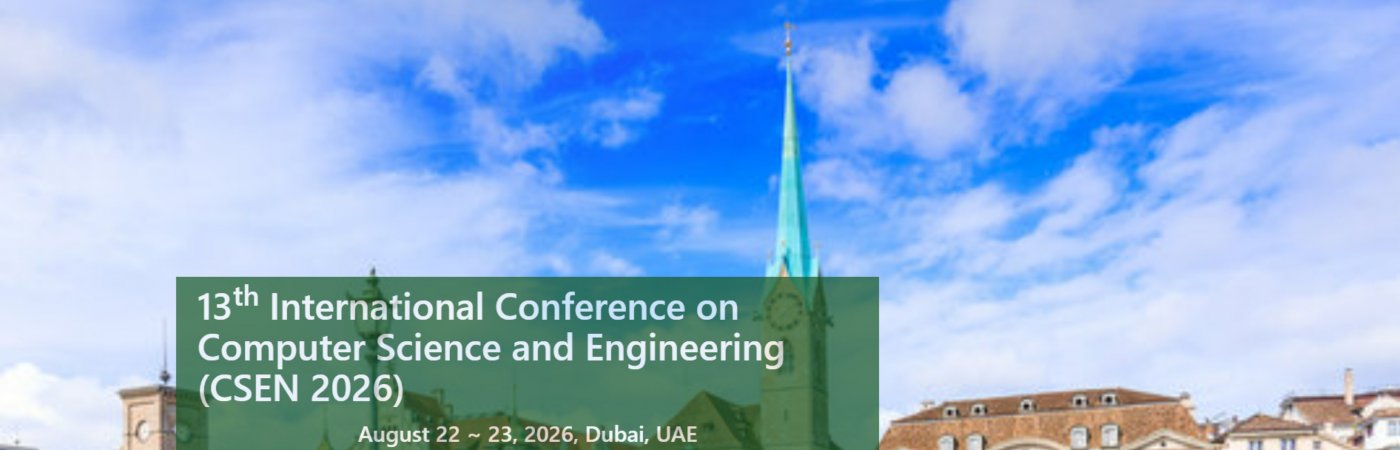 13th International Conference on Computer Science and Engineering (CSEN ...