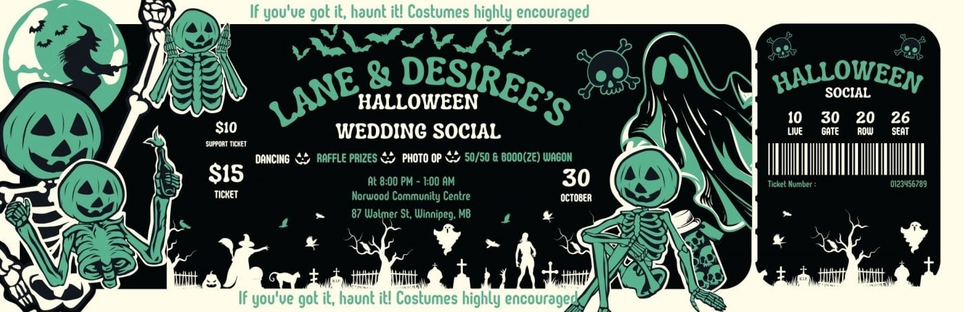 Lane & Desiree's Halloween Wedding Social🎃