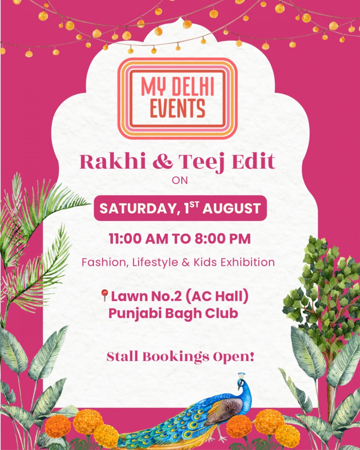 Rakhi & Teej Exhibition by My Delhi Events
