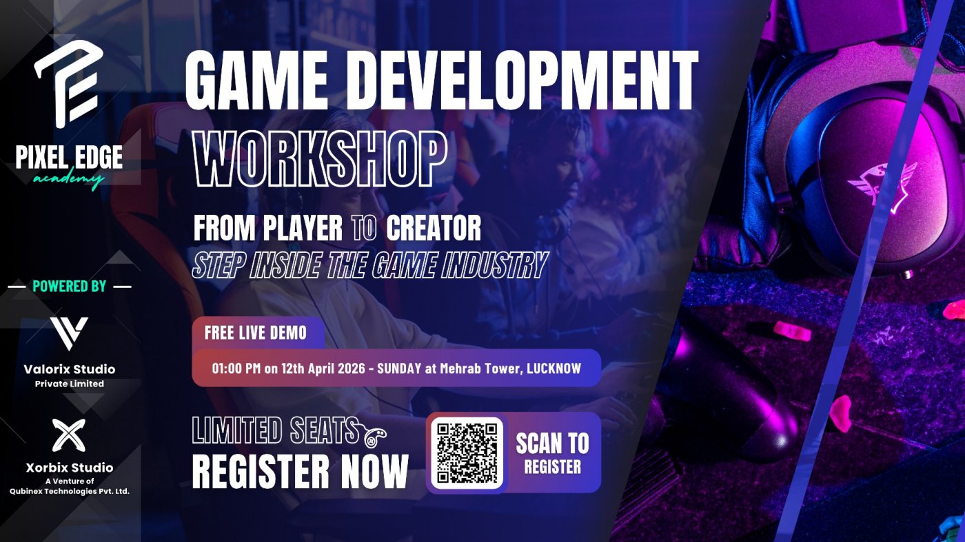 Game Development Workshop for Students (FREE Live Demo) – Lucknow