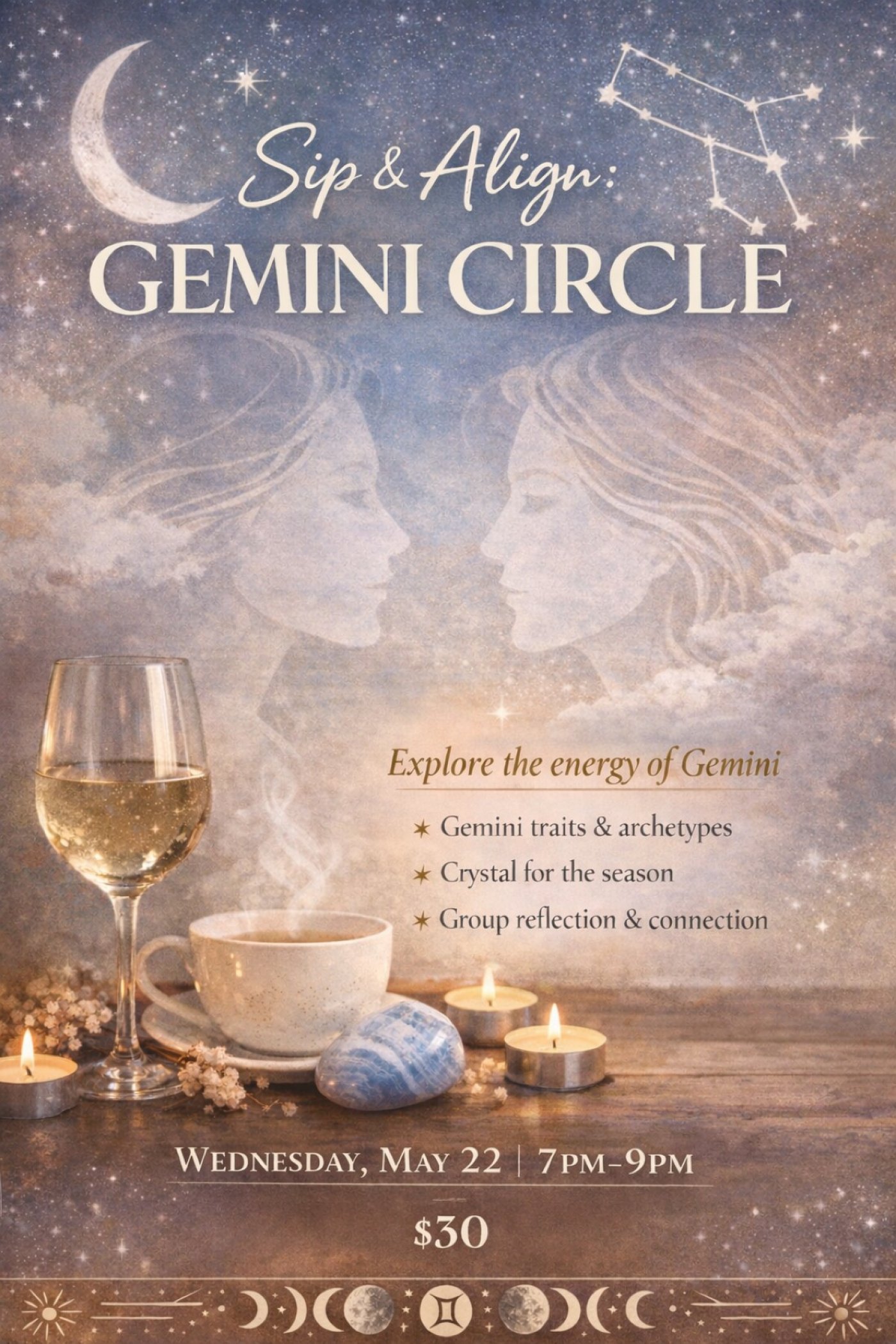 Sip & Align: Gemini Season