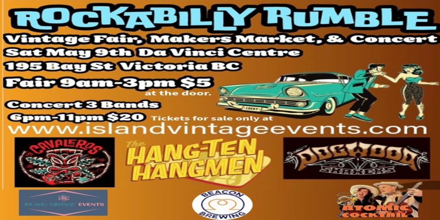 Rockabilly Rumble Vintage Fair, Makers Market, Sip n Shop and Concert ...