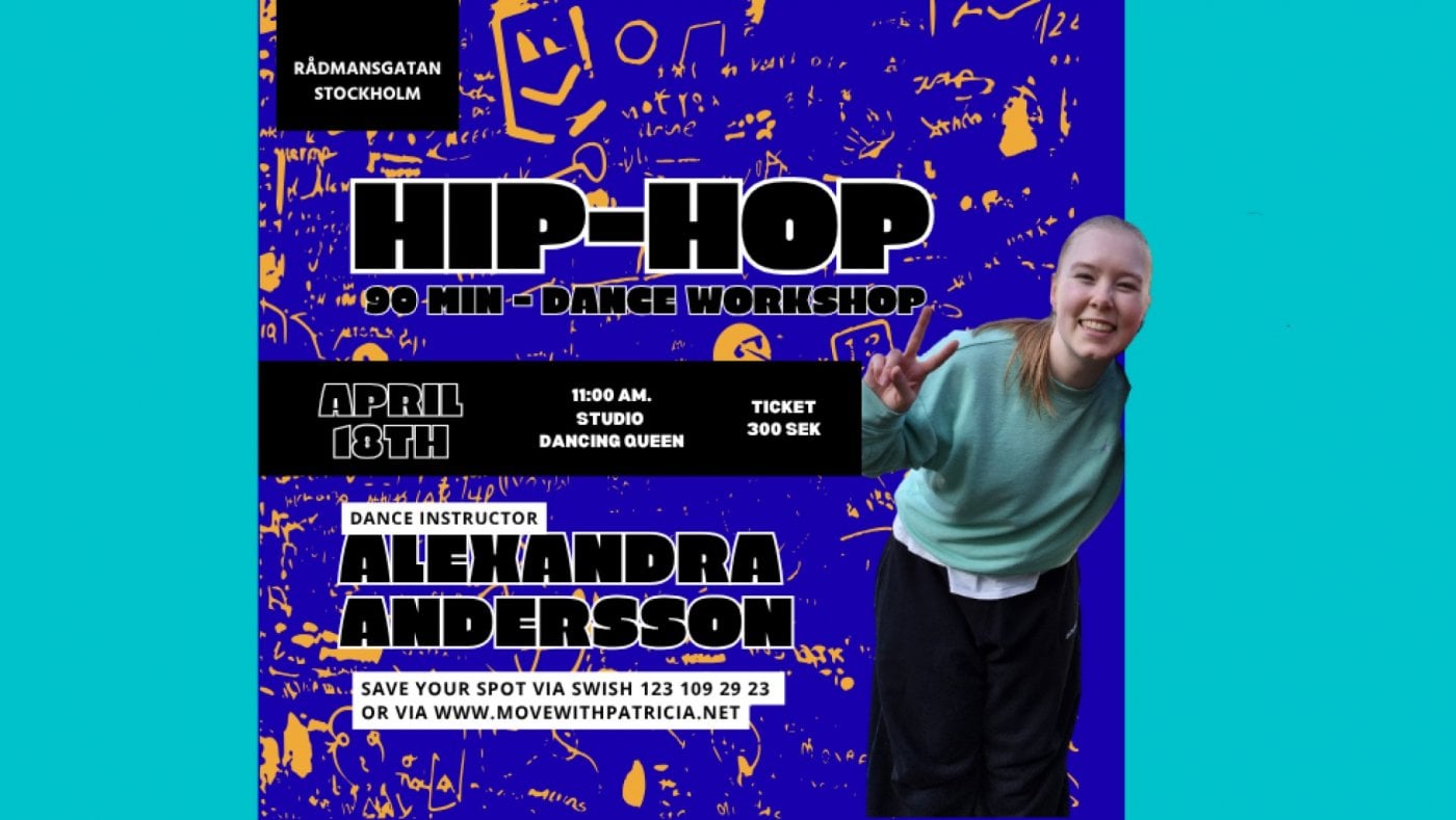 Hip-Hop Dance Workshop in Stockholm