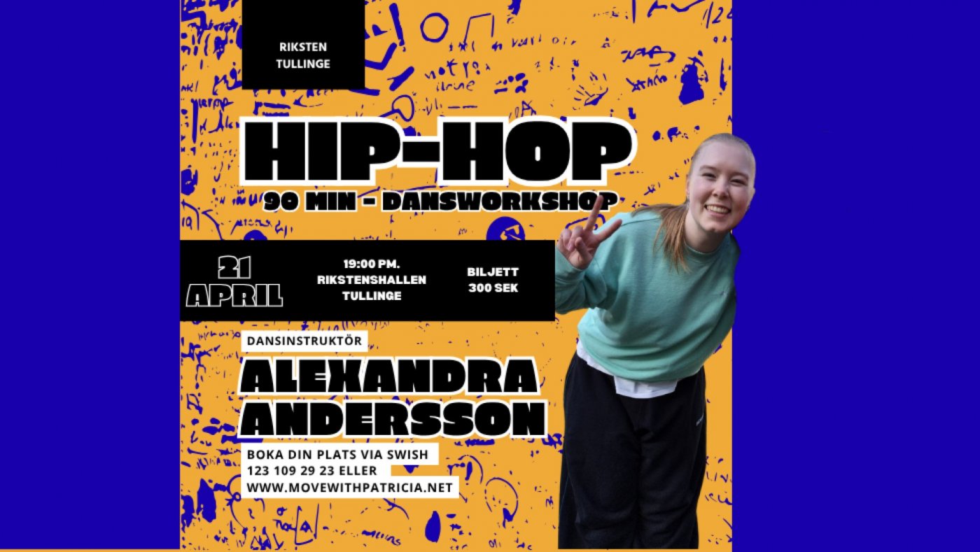 Hip-Hop Dansworkshop i Tullinge