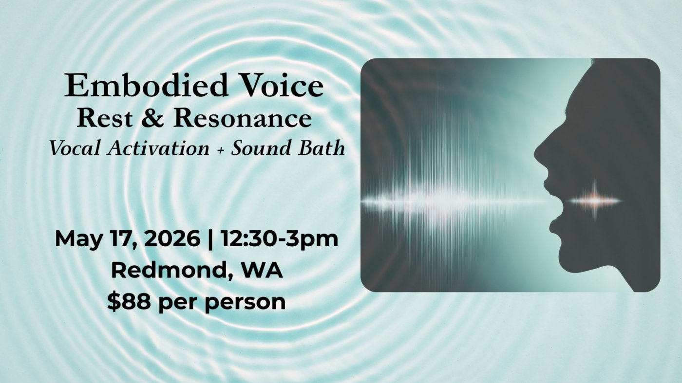 Embodied Voice | Rest & Resonance, Discover Yoga, Redmond, 17 May 2026 ...