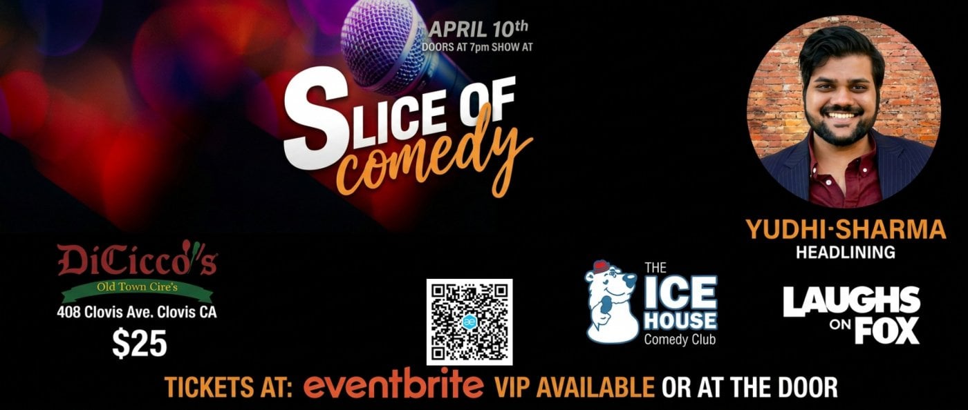 Slice of Comedy headlining Yudhi Sharma