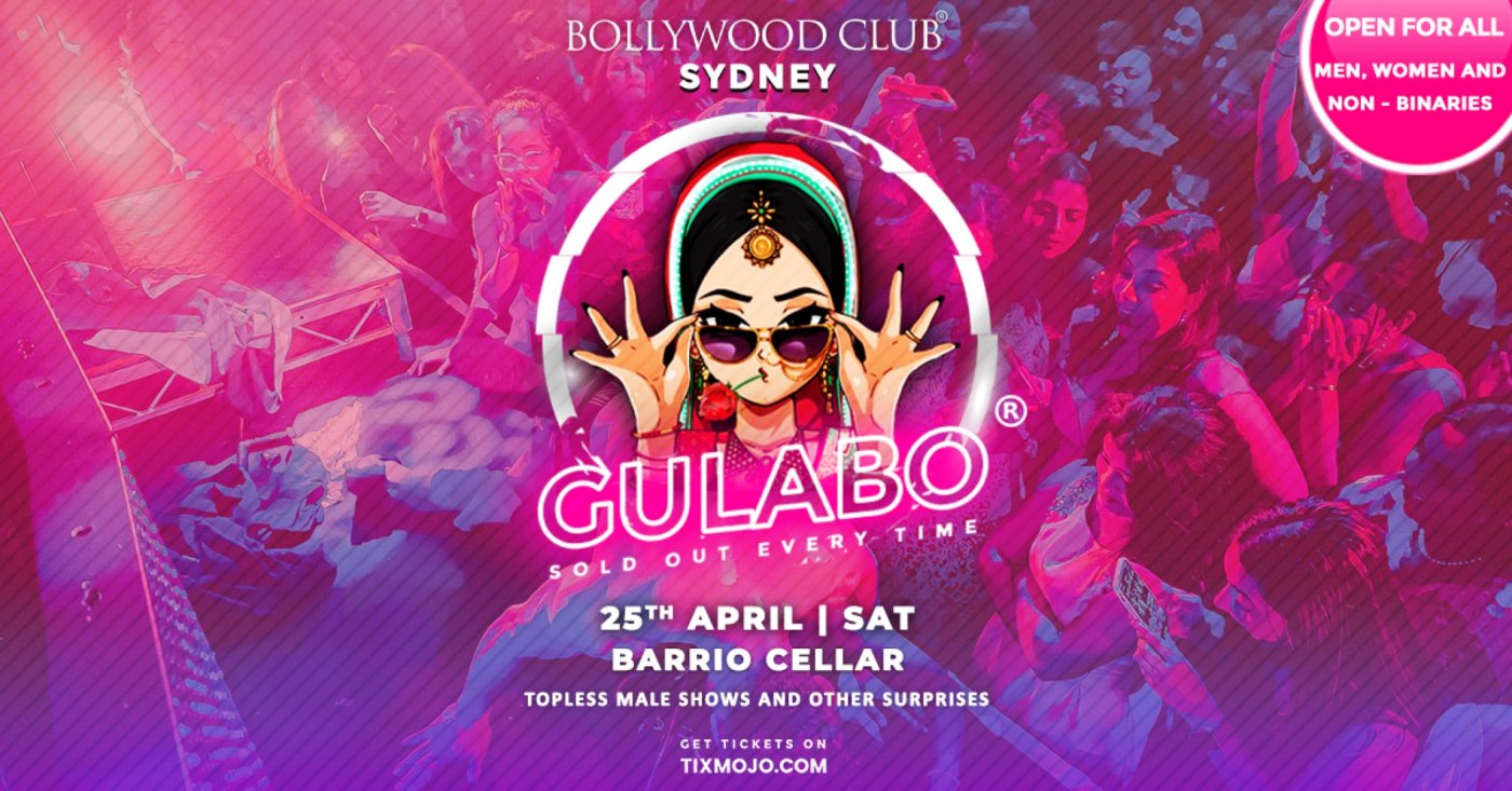 Bollywood Club Presents GULABO, Melbourne
