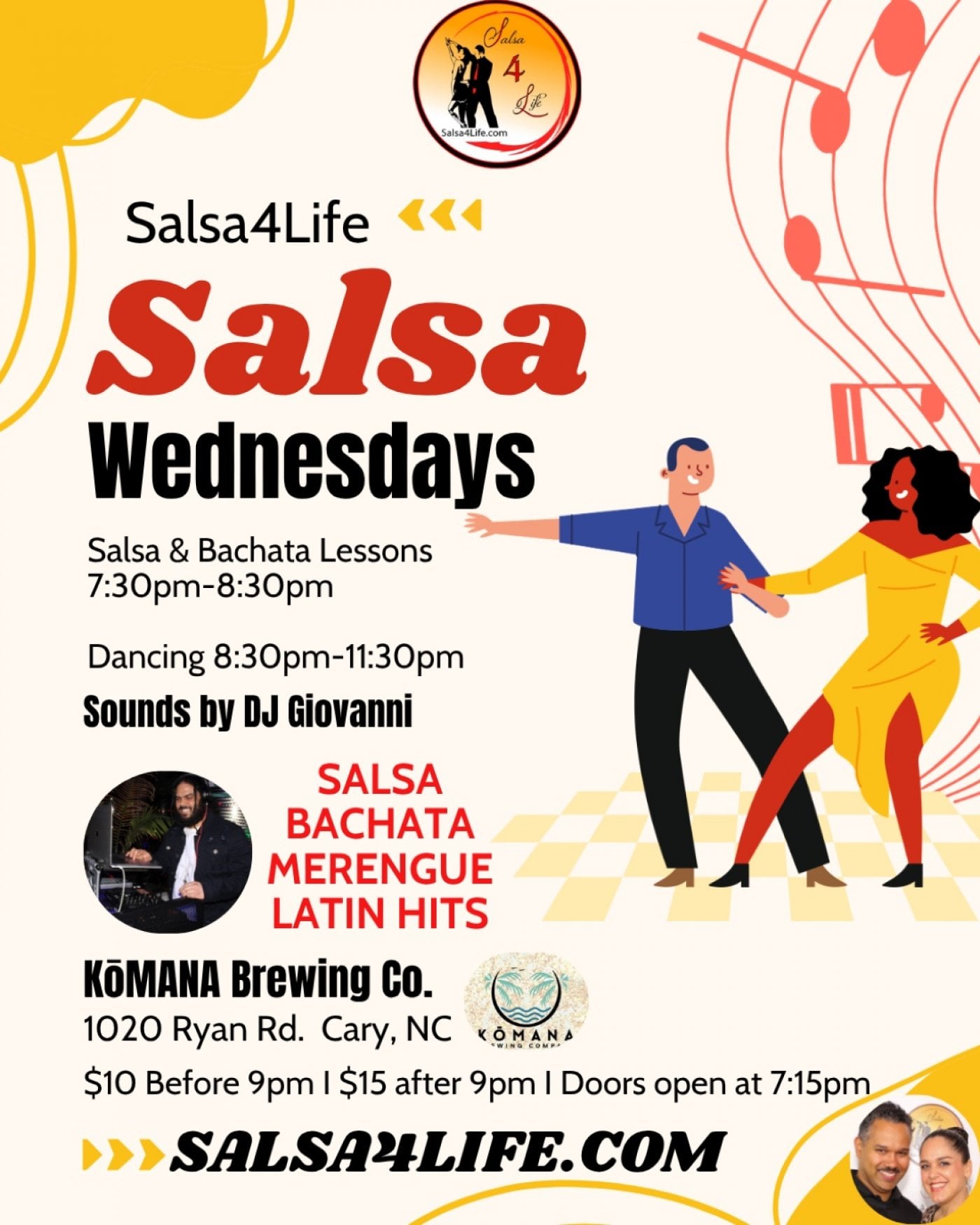 Salsa Wednesdays Latin Dance Social