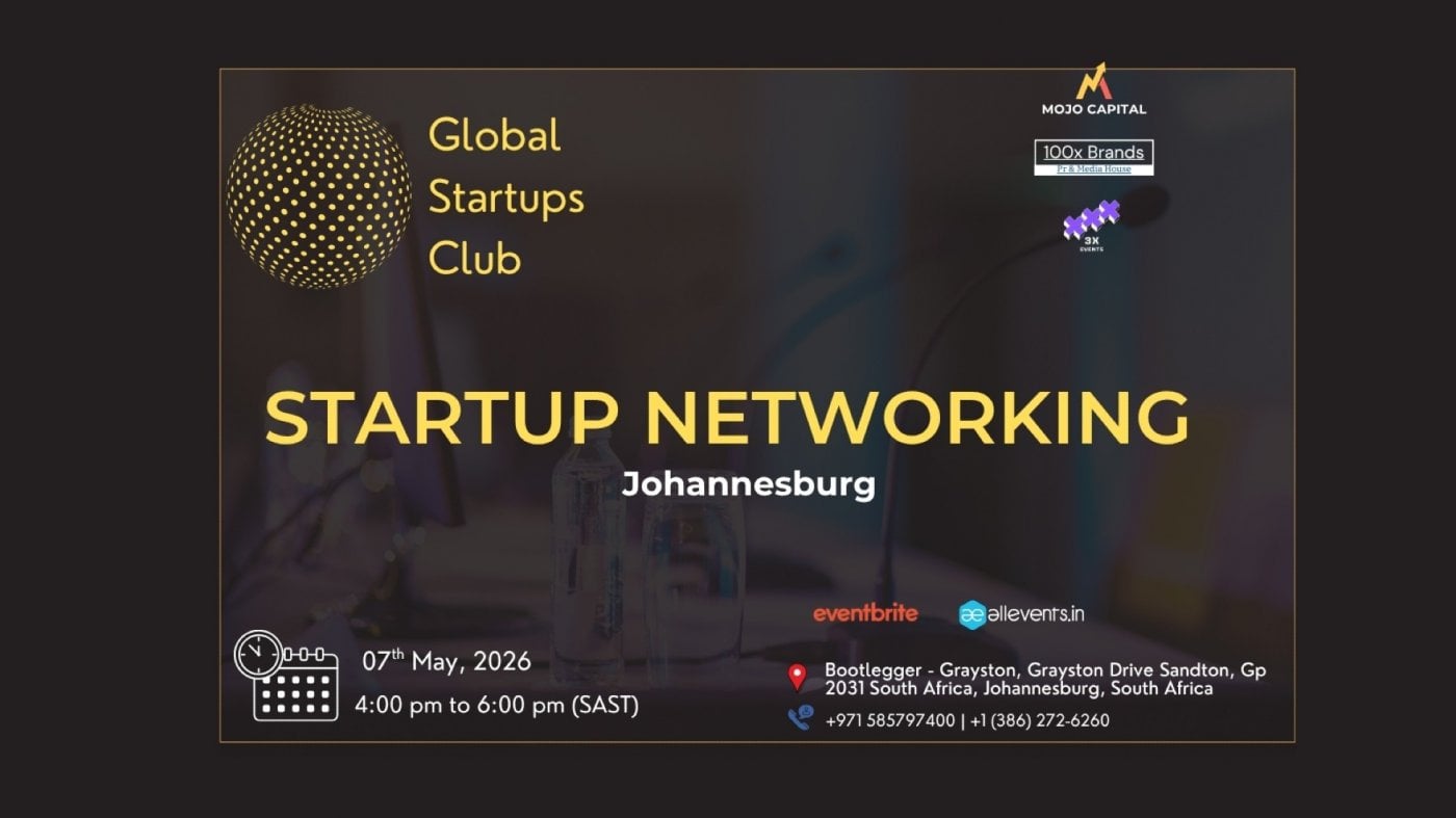 GLOBAL STARTUPS CLUB STARTUP NETWORKING Johannesburg 2026