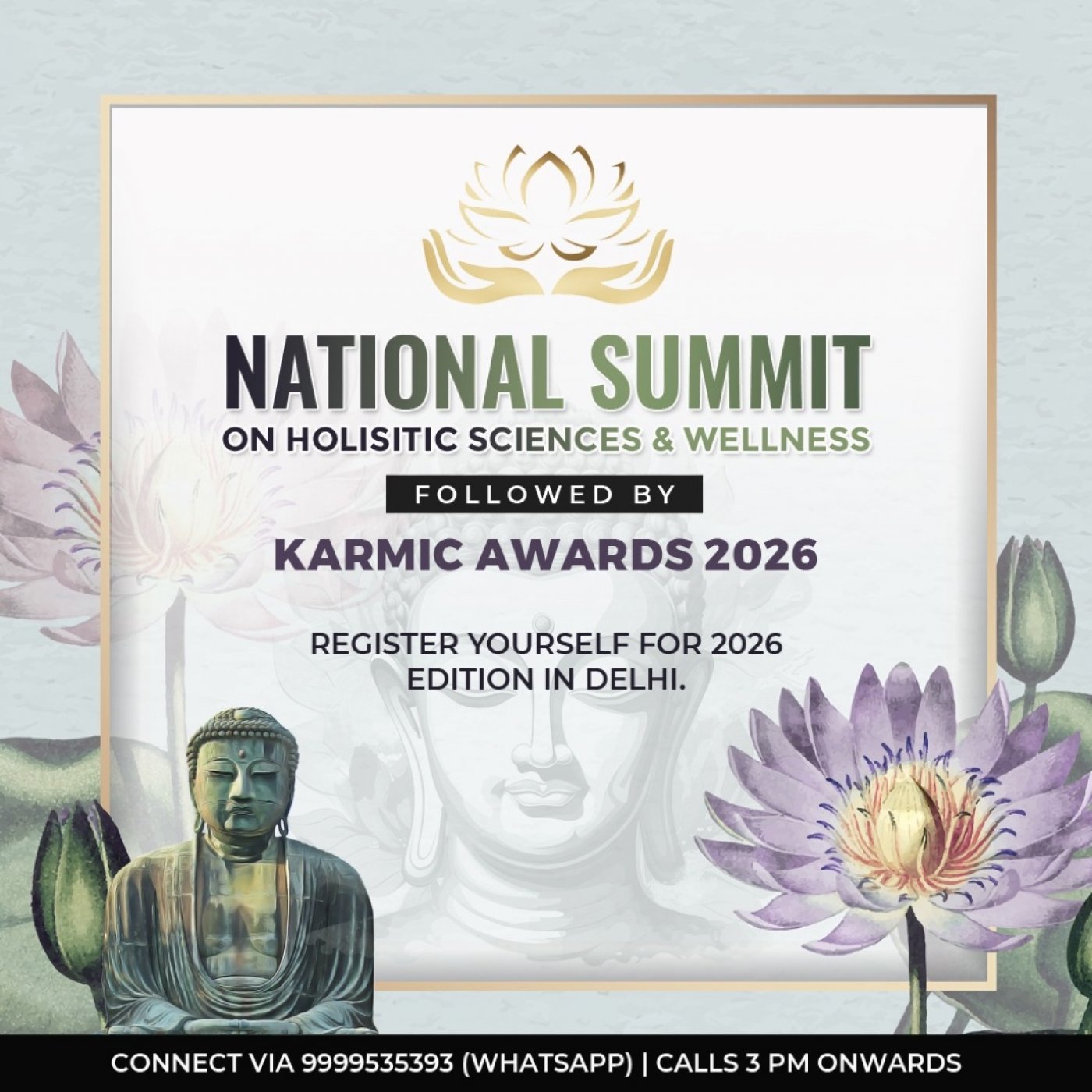 National Summit on Holistic Sciences & Wellness Tickets, Lodi Road Head ...