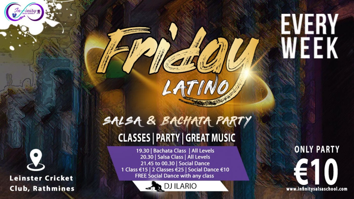 Salsa and Bachata Classes – Every Friday
