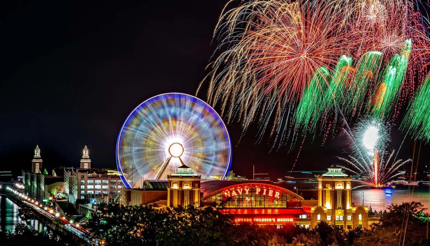 Navy Pier Summer Fireworks 2026