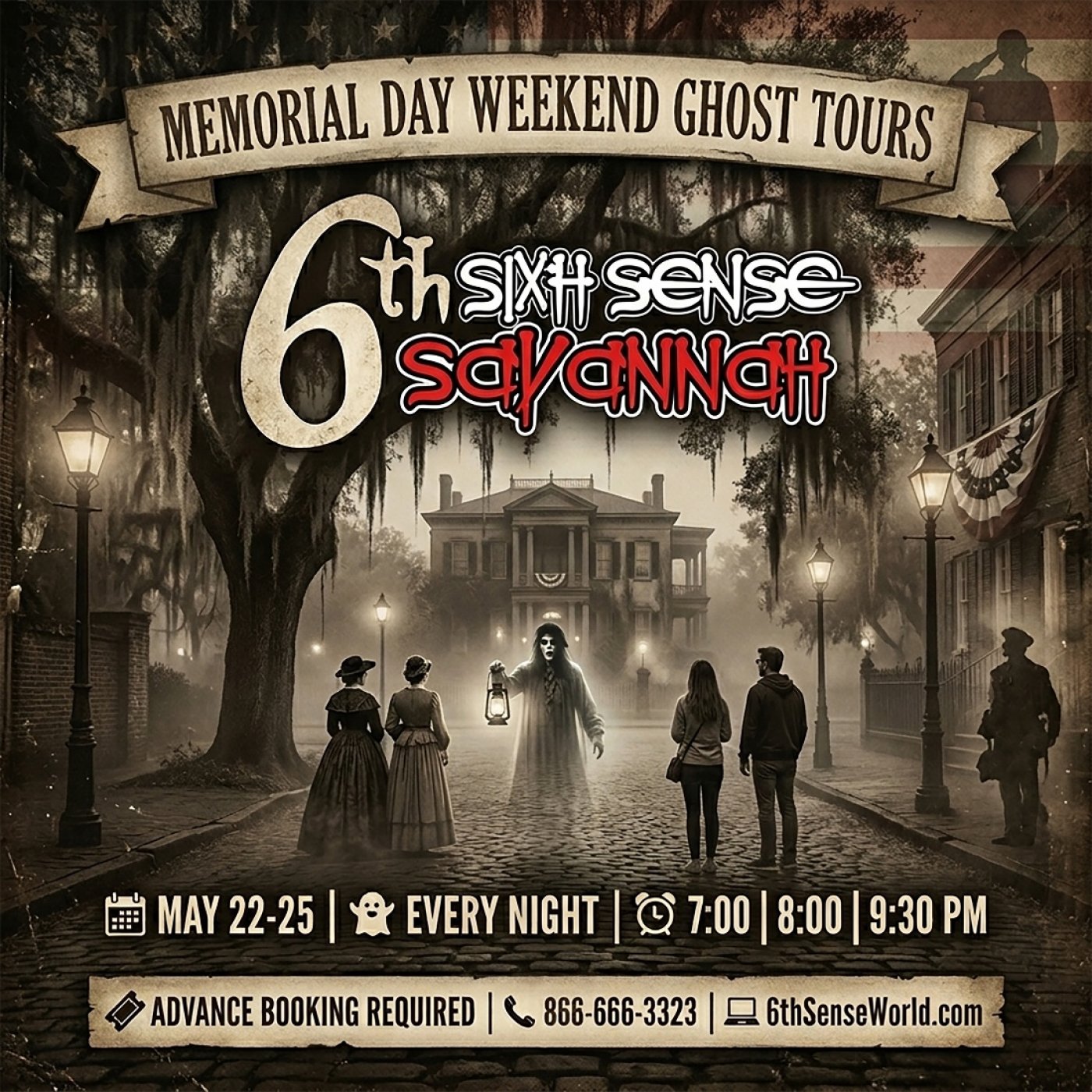 Memorial Day Weekend: The Spirits of Savannah Presented by Sixth Sense ...