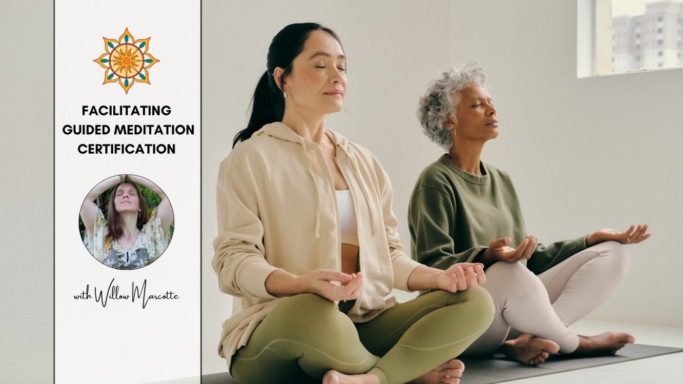 Facilitating Guided Meditation Certification with Willow Marcotte