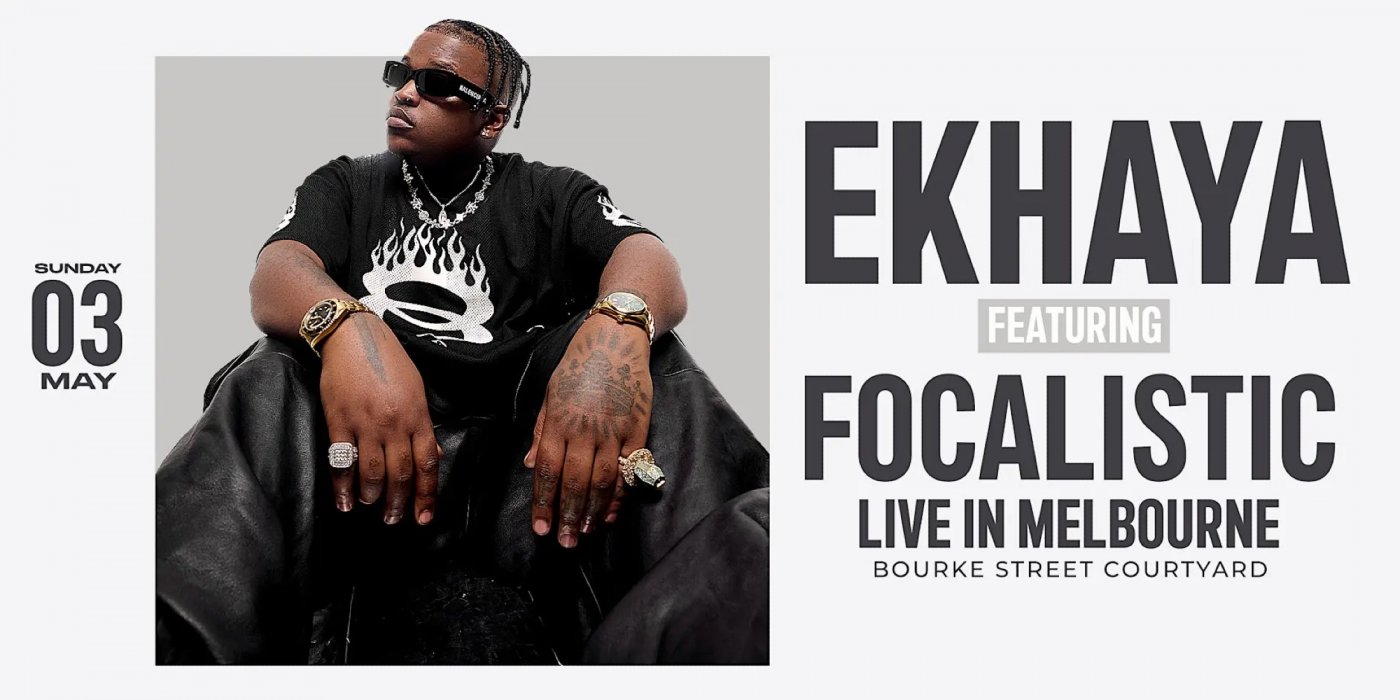 Focalistic ft Ekhaya Live in Melbourne, Bourke Street Courtyard ...