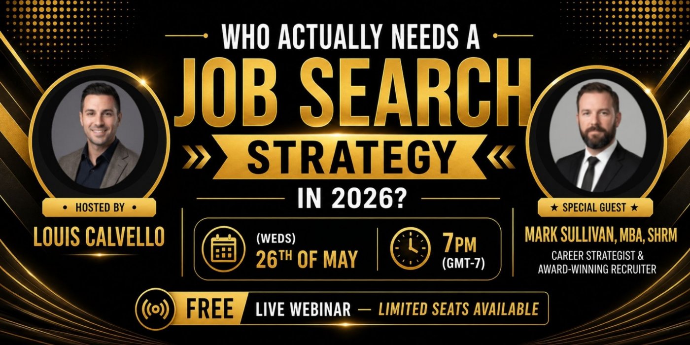 Who Actually Needs a Job Search Strategy in 2026?