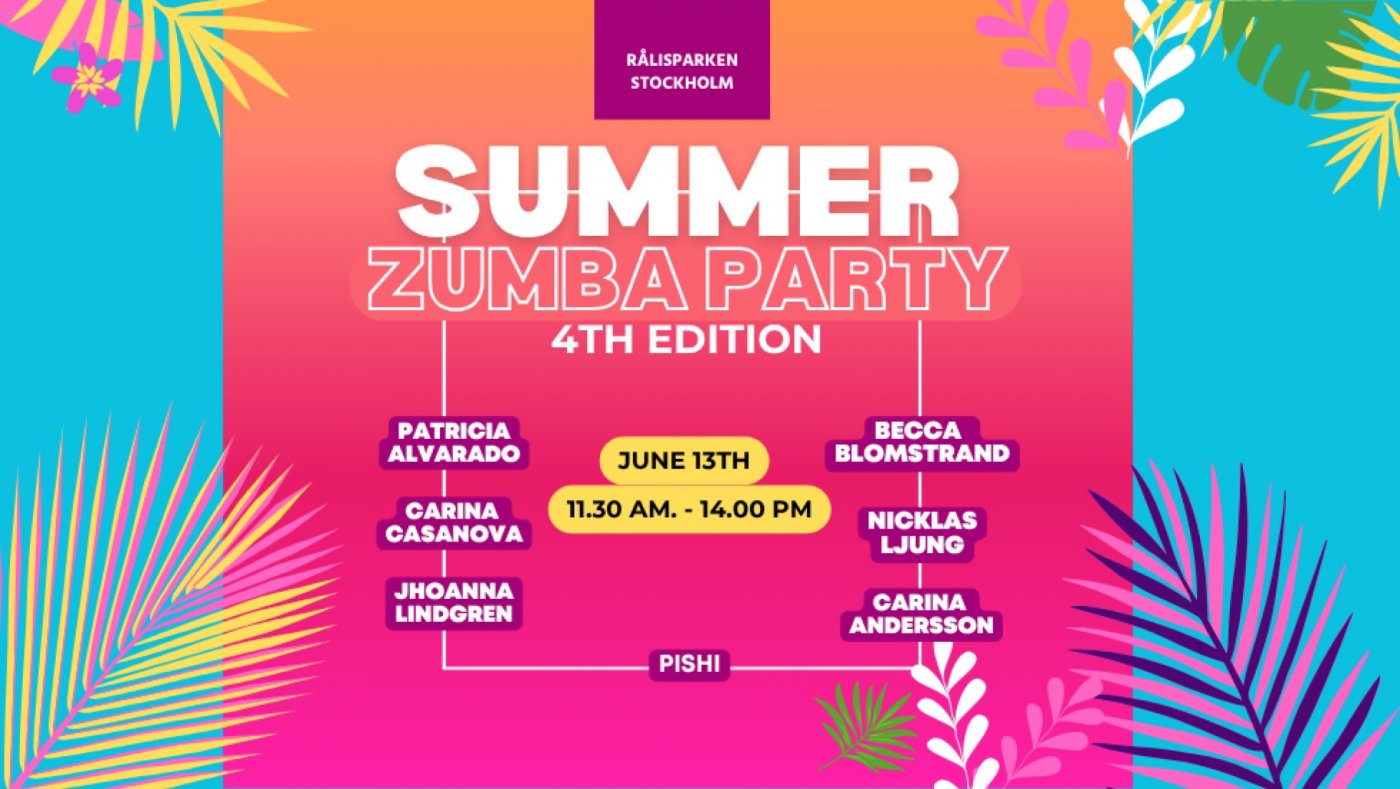Zumba Summer Party, 4th ed in Stockholm