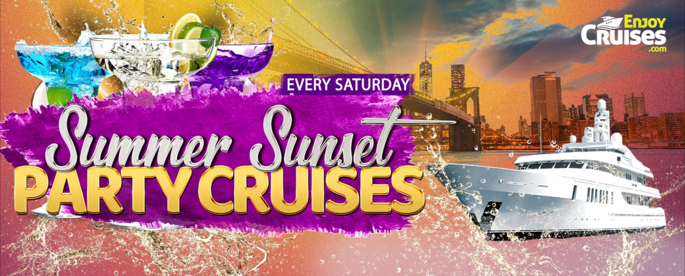 Summer Sunset Yacht Party Cruises New York City | 2026 TOP RATED