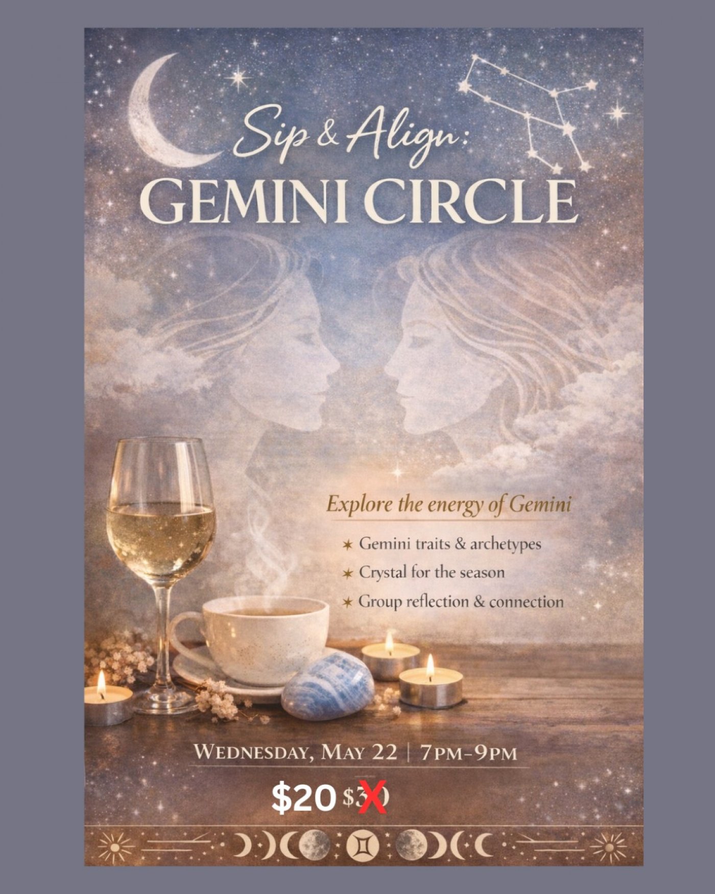 Sip & Align: Gemini Season