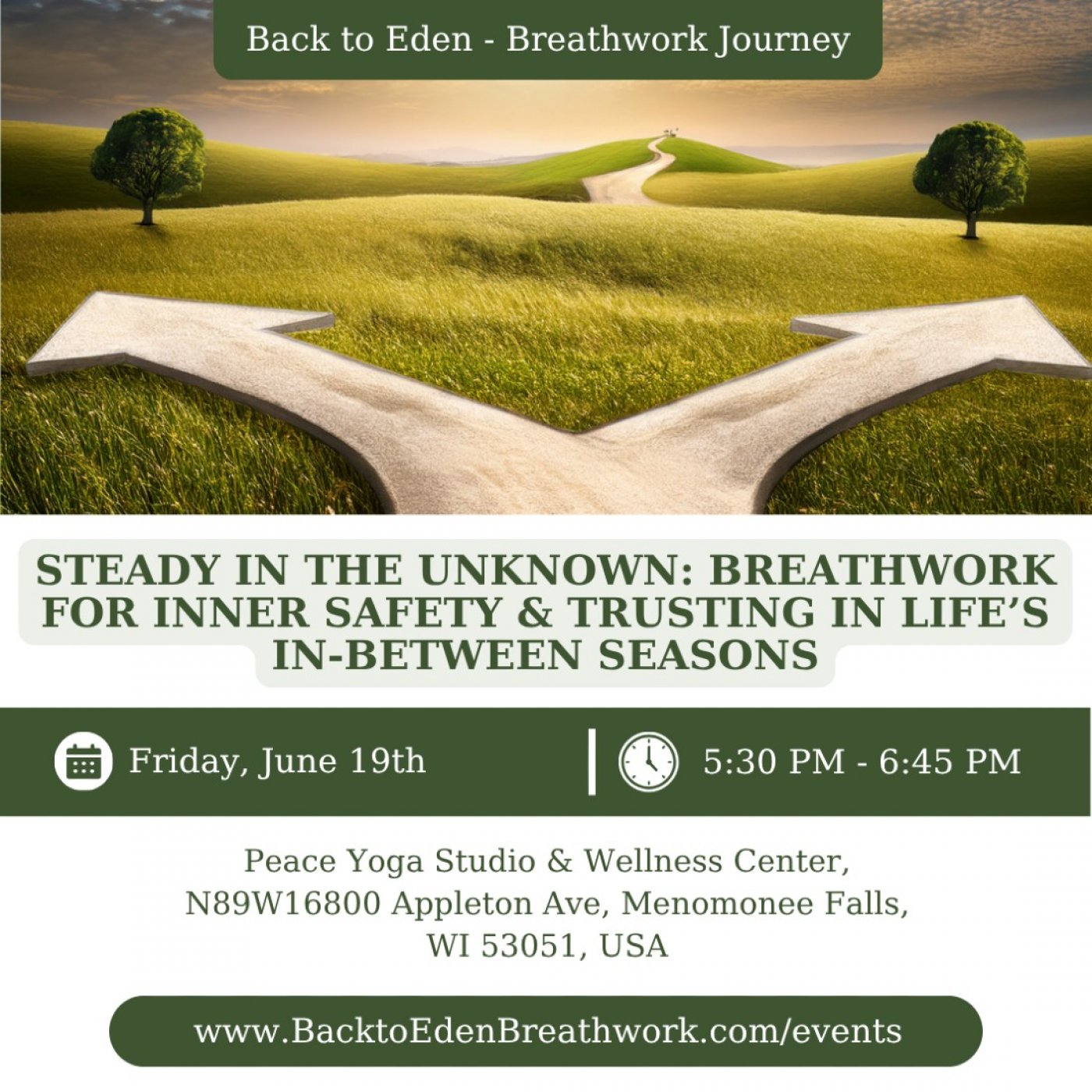Steady in the Unknown: Breathwork for Inner Safety & Trusting in Life’s In-Between Seasons
