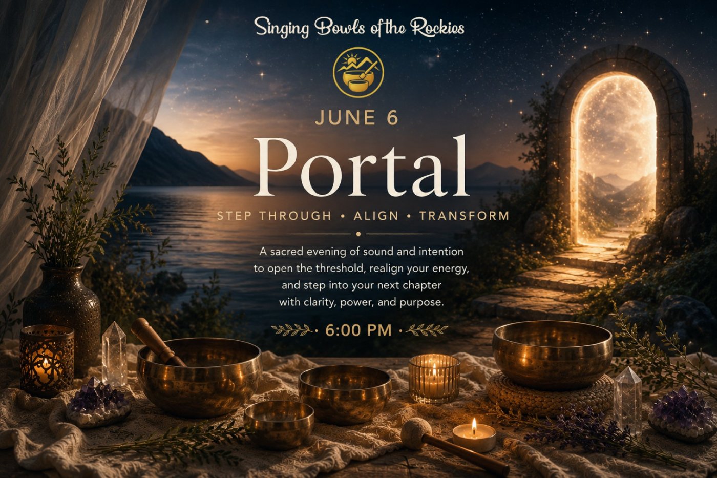 6/6 Portal Frequencies Sound Bath