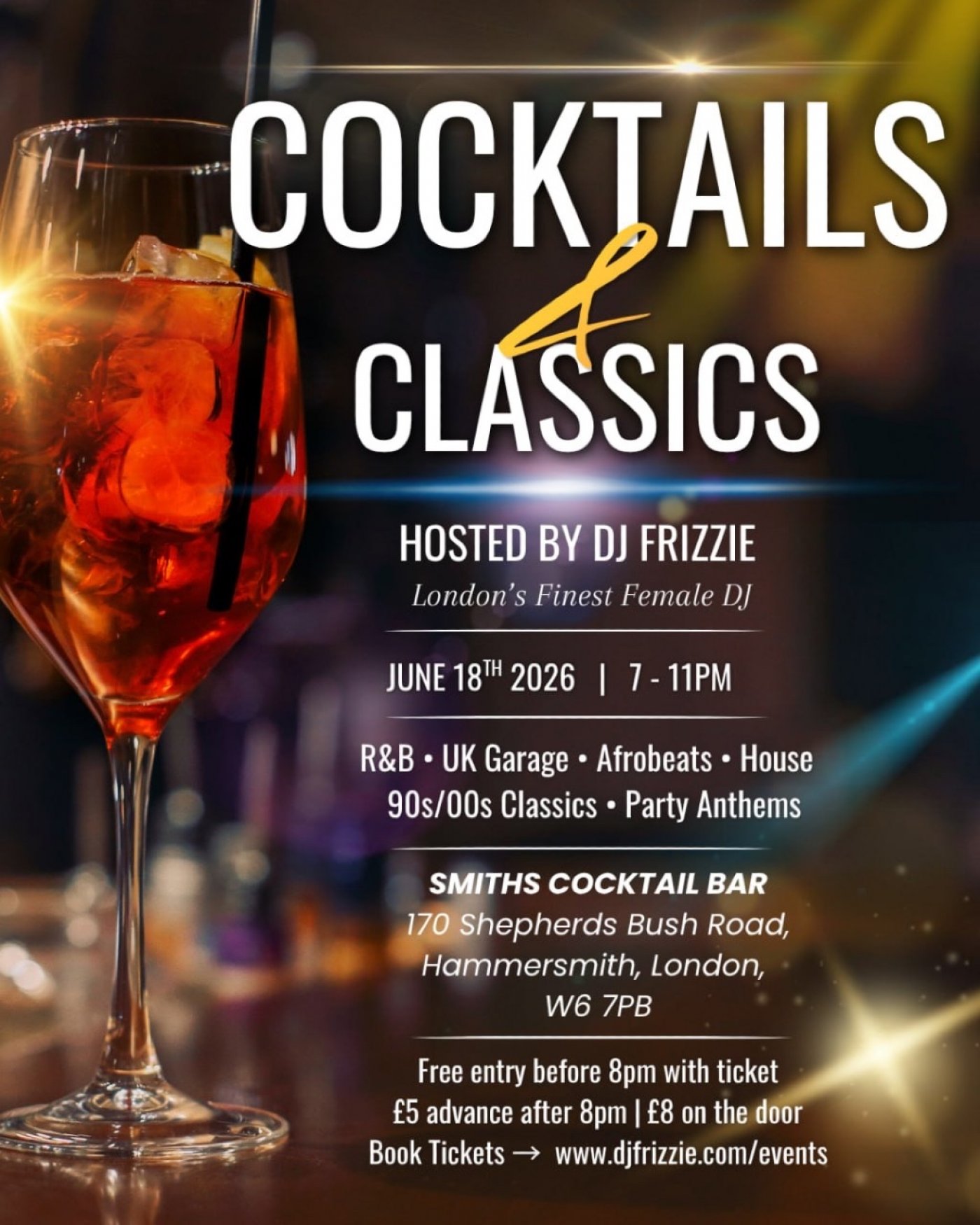 Cocktails & Classics 🍸