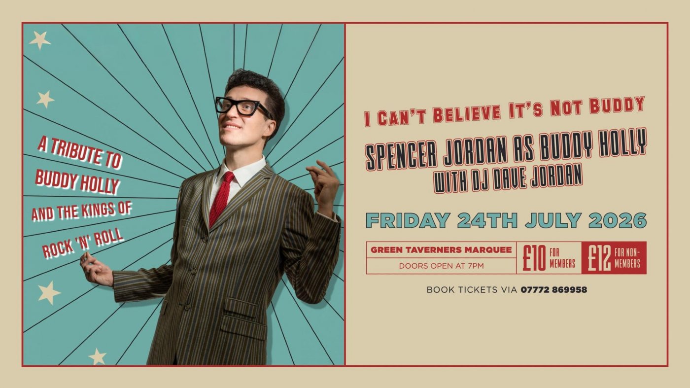 Spencer Jordan as Buddy Holly