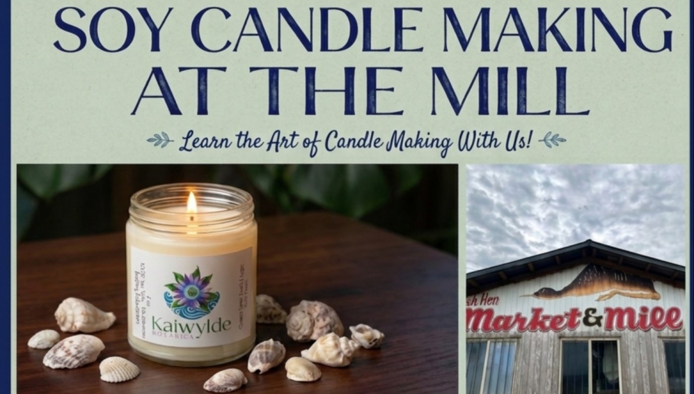Candle Making Experience in Edisto at Marsh Hen Mill