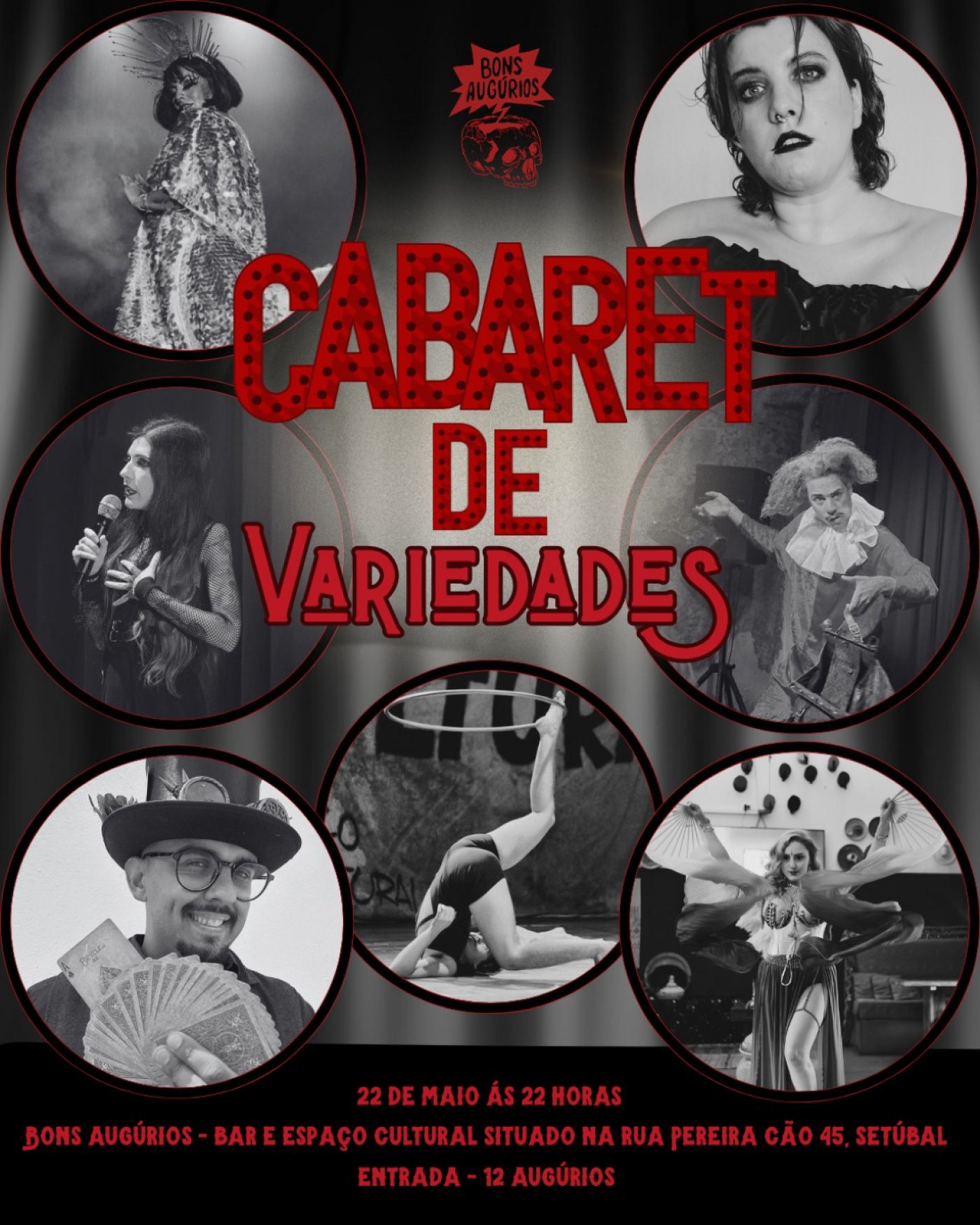 Cabaret Bons Augúrios – Edição de Primavera/ Spring Edition