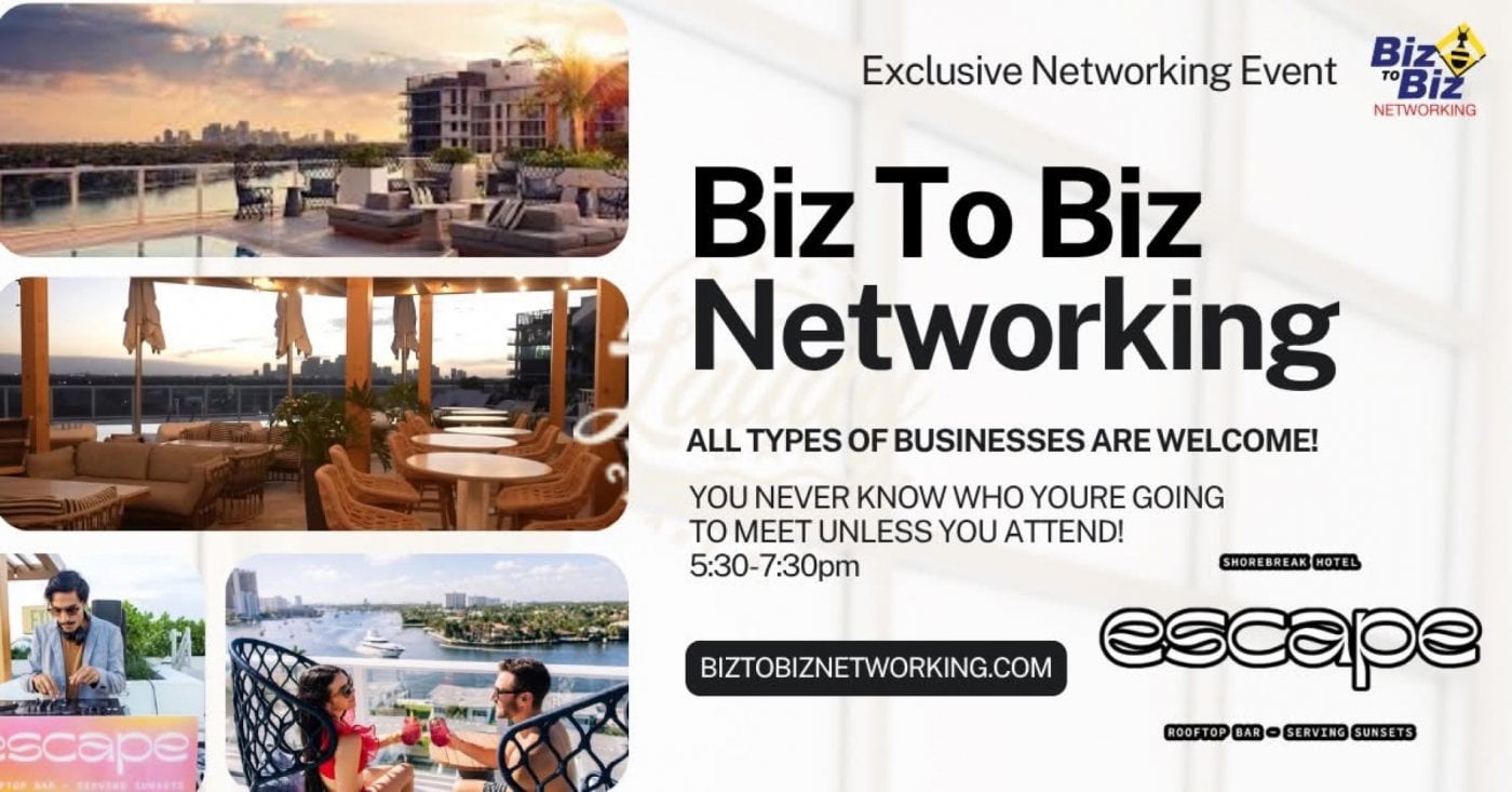 Biz To Biz Networking At Escape Rooftop Bad FTL