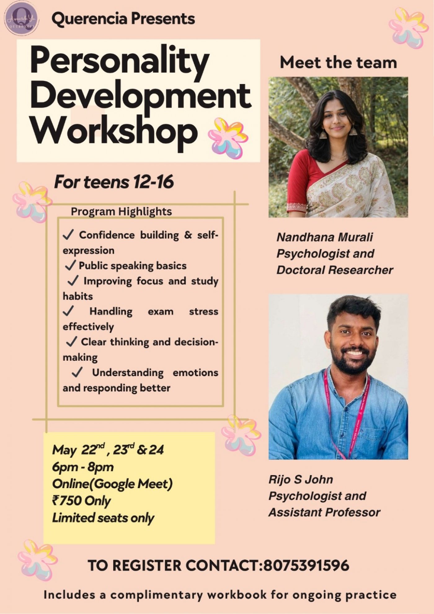 Personality development workshop Tickets, May 22 2026 | AllEvents