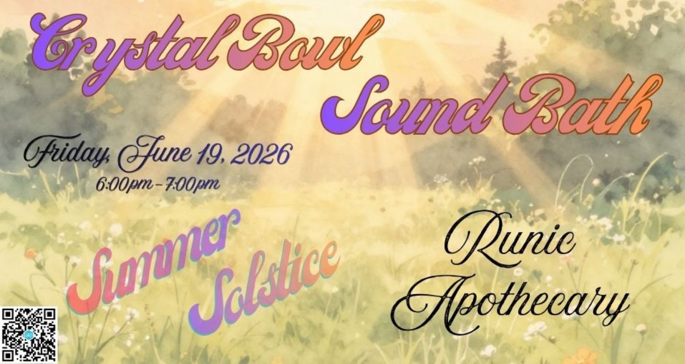 Crystal Bowl Sound Bath – Summer Solstice