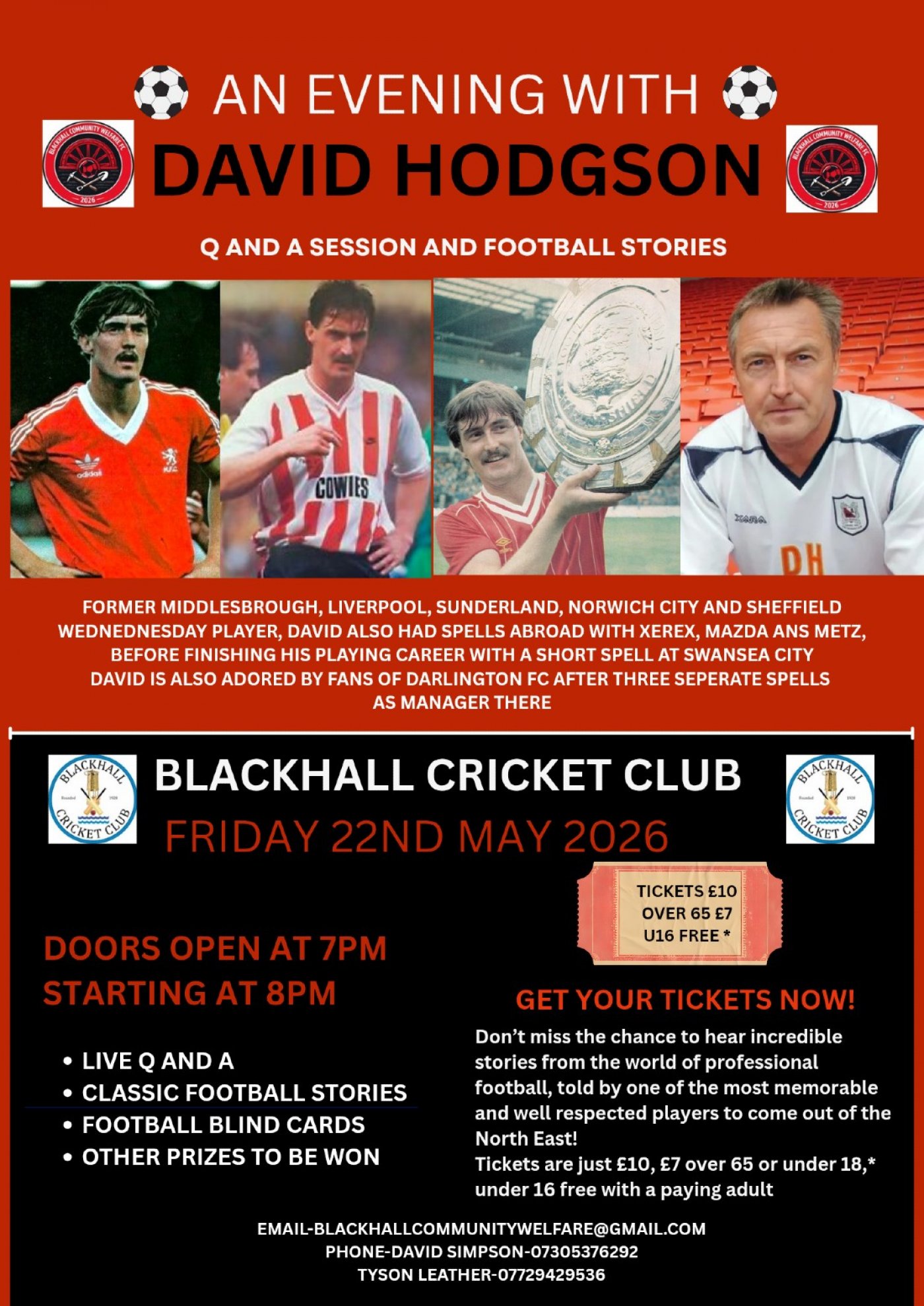 An evening with David Hodgson