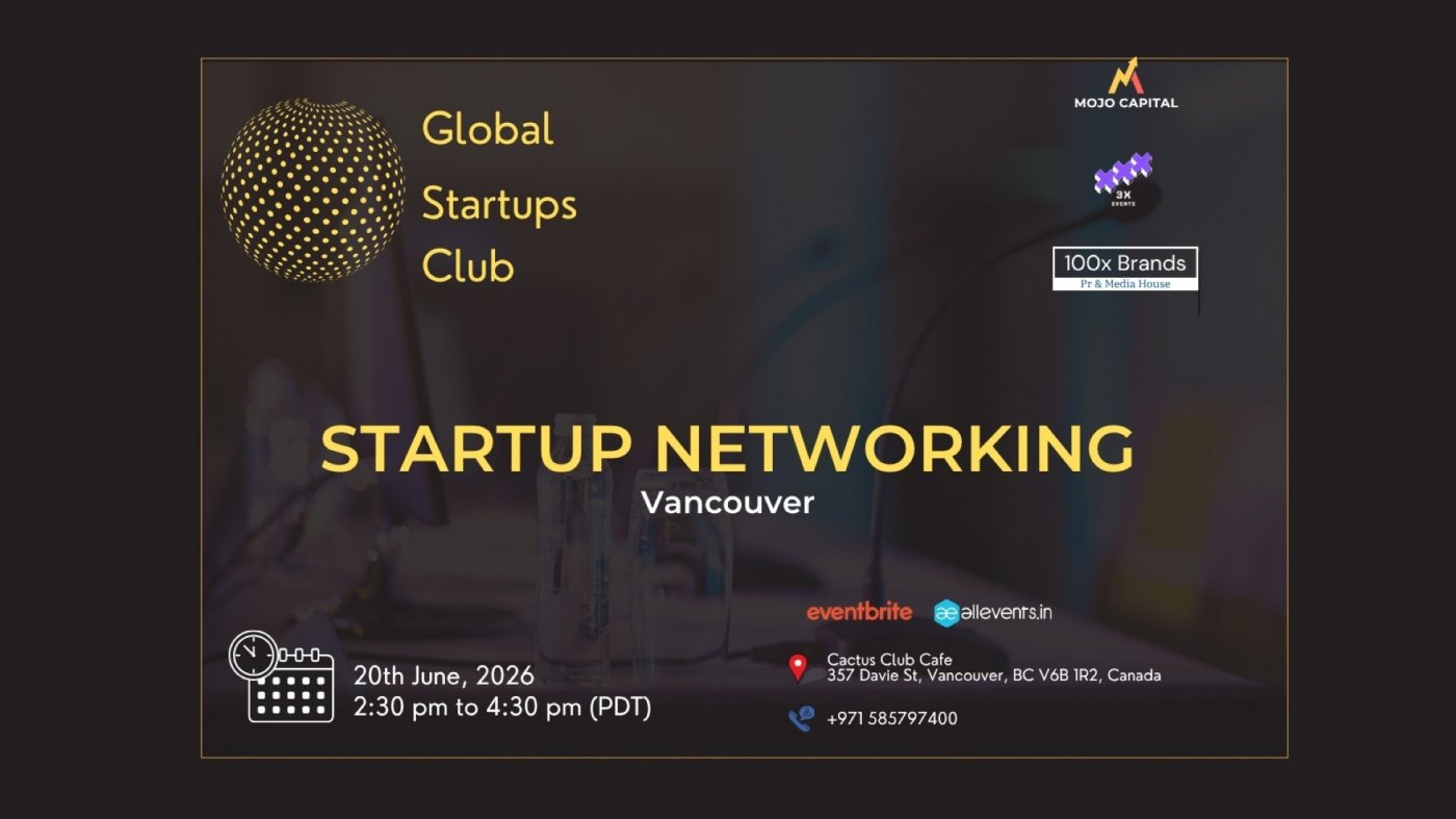 GLOBAL STARTUPS CLUB l STARTUP NETWORKING Vancouver 2026
