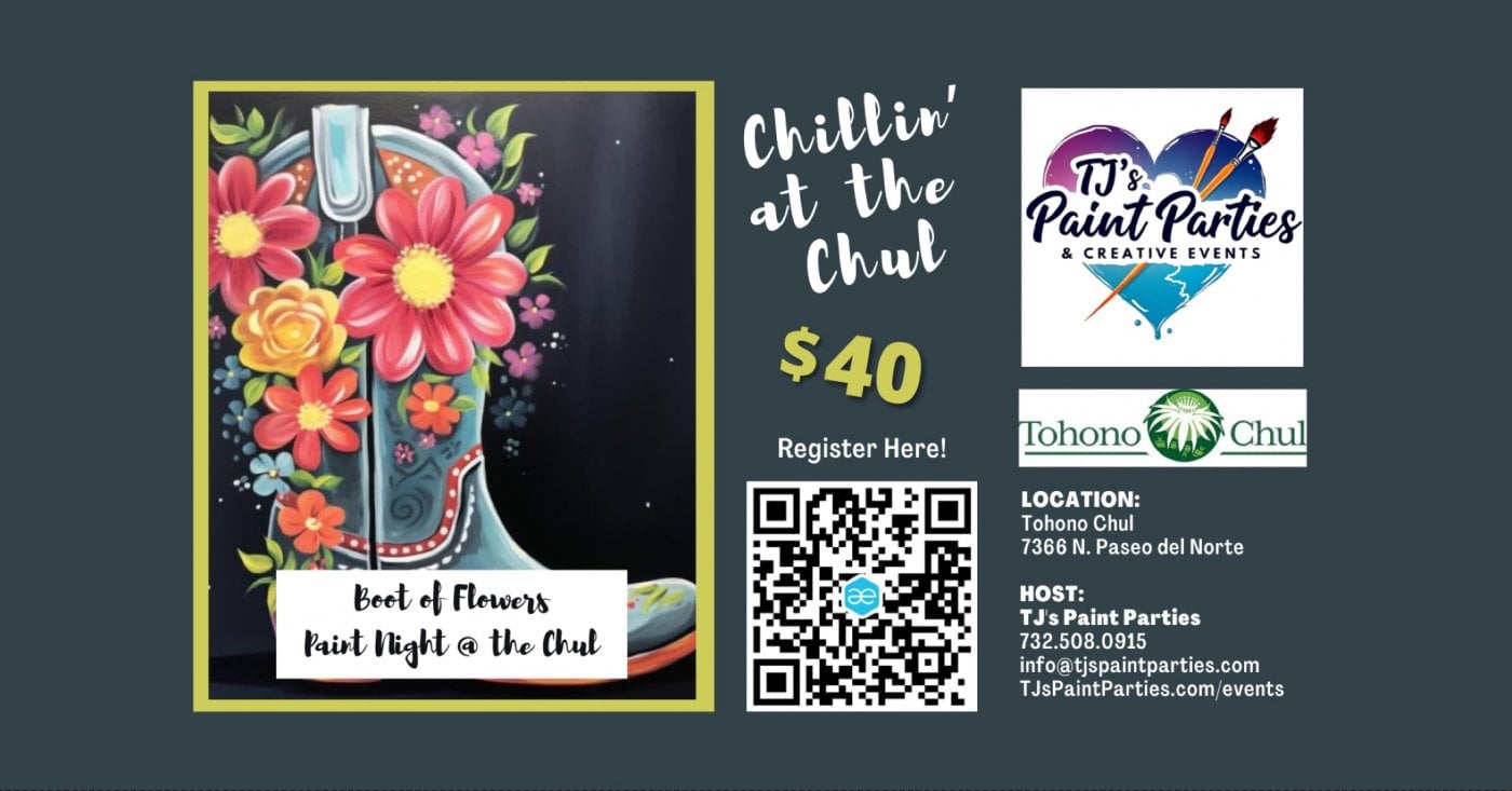 Chillin at the Chul: Boot of Flowers