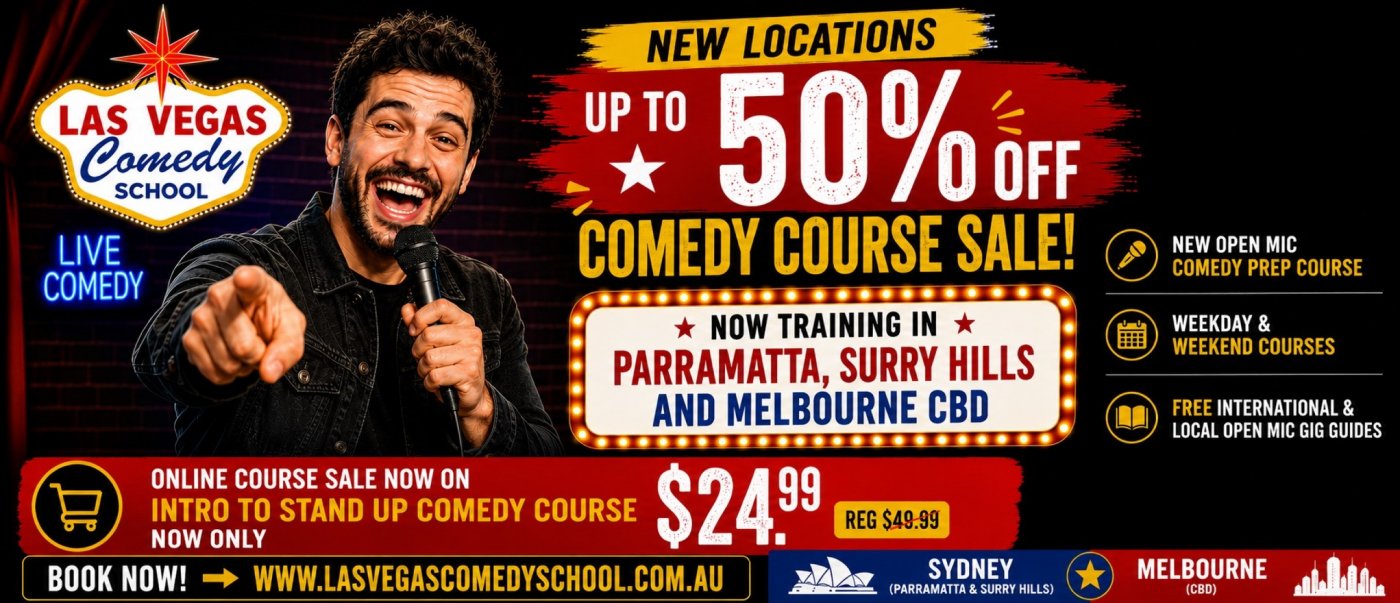 Las Vegas International School Of Stand up Comedy. Parramatta