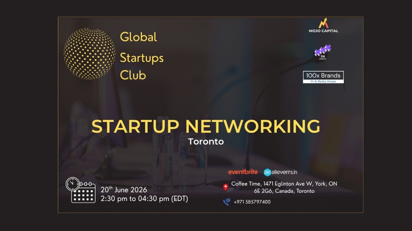 GLOBAL STARTUPS CLUB l STARTUP NETWORKING Toronto 2026