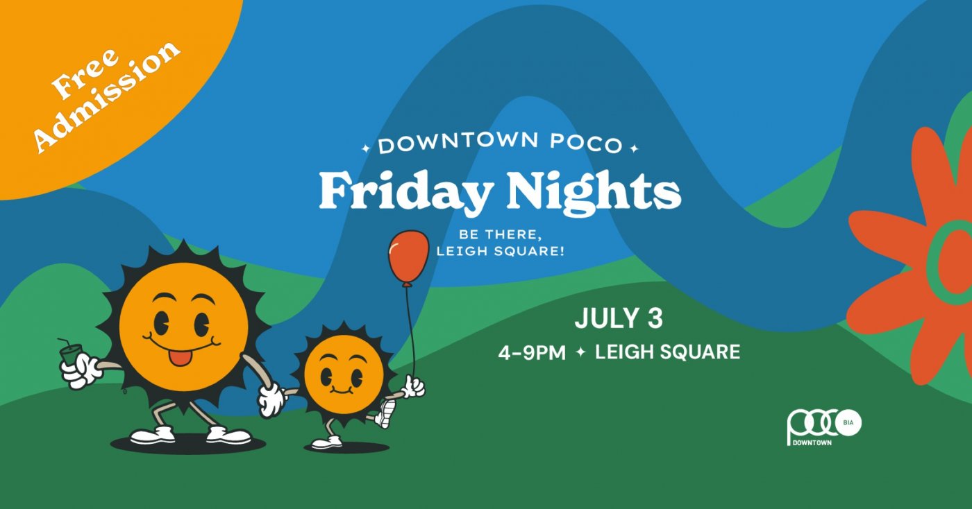Downtown PoCo Friday Nights - July 3 – Port Coquitlam | Jul 3, 2026