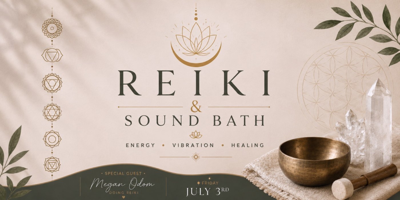 Reiki & Sound Bath feat. Megan Odom