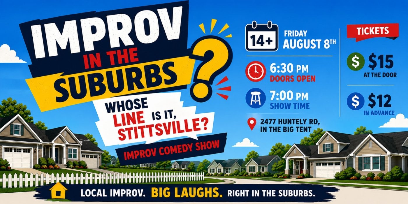 Improv in the Suburbs – Whos Line is it Stittsville? Improv Comedy Show